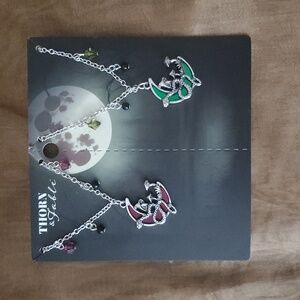 Hot Topic's Thorn & Fable Gem Snake Cottage Bestie Necklaces